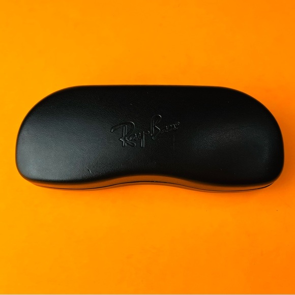 Ray Ban Hard Shell Eyeglasses Black Lightweight Case
